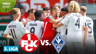 3 Liga 1 FC Kaiserslautern  SV Waldhof Mannheim das komplette Spiel  SWR Sport [upl. by Etterraj937]