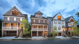 LETS LOOK INSIDE THIS NEW GATED LUXURY TOWNHOME WELEVATOR IN ATLANTA [upl. by Naimaj]