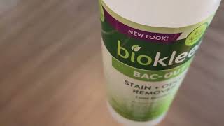 BioKleen Bac Out Stain Remover Review  BEST STAIN REMOVER [upl. by Zahara]