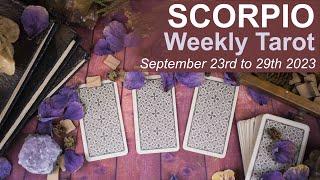 SCORPIO WEEKLY TAROT READING quotDOORS ARE OPENING FOR YOUquot September 23rd to 29th 2024 weeklytarot [upl. by Hannan787]