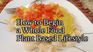 How to Begin a Whole Food Plant Based Lifestyle [upl. by Etakyram203]