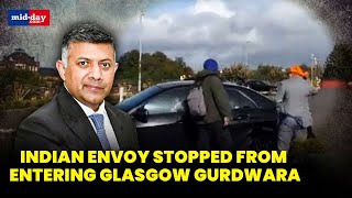 Indian Envoy Stopped From Entering Glasgow Gurdwara UK Foreign Office To Look Into It [upl. by Hsur]