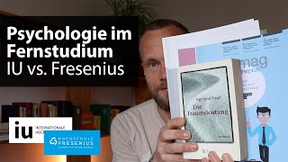 Fernstudium Psychologie IU vs Fresenius  Infos zu Psychotherapie  Bachelor berufsbegleitend [upl. by Molahs]