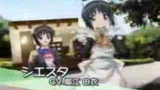 Zero no Tsukaima 2 Ps2 Game OP Video 13 [upl. by Agn]