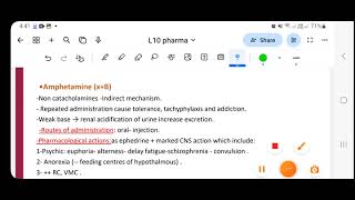 lec 10 pharmasympathomimetics 2Genpharma [upl. by Haidebej]