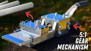 I BUILD a Knurling MACHINE for Serial Manufacturing [upl. by Tj100]