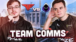 quotDid they LAG outquot Comms vs LA Guerrillas  ATL FAZE TEAM COMMS [upl. by Rehtae]