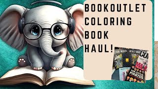 Bookoutlet coloring book haul Oct 2024 [upl. by Nessie598]