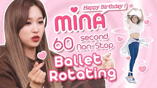 Mina Ballet Rotating 60 second Nonstop [upl. by Afaw500]