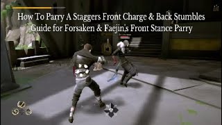 Absolver  Death Teaches 3 How to Parry Staggers Charge amp Backstumble Feat Punishedsubz [upl. by Eniar]