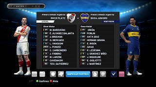 Liga Argentina para pes 2013 Torneo Inicial 2013 [upl. by Cardon]