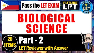 BIOLOGICAL SCIENCE QUIZ PART 2  LET REVIEWER WITH ANSWER [upl. by Atiuqet986]