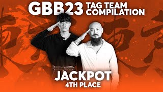 JackPot 🇰🇷  4th Place Compilation  GRAND BEATBOX BATTLE 2023 WORLD LEAGUE [upl. by Eniamirt]