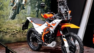 EICMA UNICORNS My thoughts on the new lightweight adventure bikes and dual sports available [upl. by Saimerej]