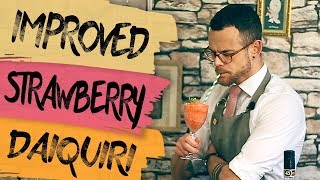 ULTIMATE Strawberry Daiquiri Recipe 🍓 [upl. by Frechette]