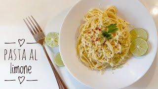 Pasta al Limone  Classic Lemon Pasta Recipe  LEMON PASTA  How to Make Best PASTA AL LIMONE [upl. by Retseh279]