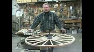 How to Build Buggy Wheels  The Art of the Wheelwright [upl. by Nelle]