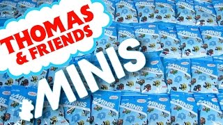 THOMAS AND FRIENDS MINIS 70 TRAINS TANK ENGINES BLIND SURPRISE BAGS MINI RAILWAY TOYS [upl. by Rehpotsyrk]