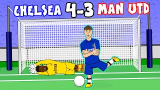 🥶43 CHELSEA vs MAN UTD🥶 Cole Palmer Hattrick Goals EPL Highlights [upl. by Fong]