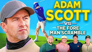 Masters Champ Adam Scott vs The Fore Man Scramble at The Yards  Presented by Fireball Whisky [upl. by Seline179]