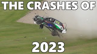 The Crashes of 2023Highlights  UK Motorsport Action [upl. by Polloch]