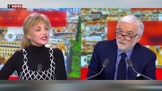 CNEWS LHeure des Pros du 4 Juillet 2024  Arielle Dombasle chante pour les JO de Paris [upl. by Ditter359]