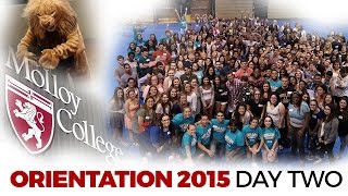 Molloy College  Get Hyped Orientation 2015  Day Two [upl. by Osbourne]