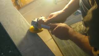 Home RenoVation diy  How Yo Put A Bullnose On The Shower Curb part 1 2018 Feb WeAreCreators [upl. by Auhesoj44]