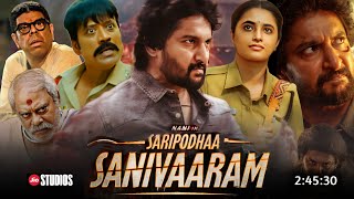 Saripodhaa Sanivaaram Full Movie Hindi Dubbed 2024 Explain  Nani New Movie  S J S  Latest Movie [upl. by Notsae]