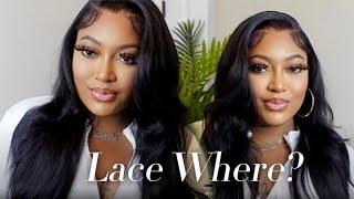 Lace Where SkinMelted 136 HD Lace Wig  Gorgeous Body Wave  West Kiss Hair [upl. by Sidran825]