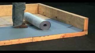 Flat Roof Installation  Mechanically attached FireSheet [upl. by Atirahc]