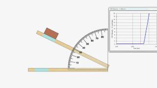 Inclined Plane Friction  Designed in SolidWorks by Ed Howard [upl. by Amena]