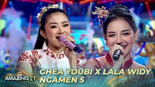 Ghea Youbi X Lala Widy  Medley Song  AMAZING 21 GTV 2023 [upl. by Kelbee812]