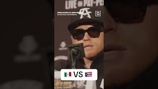 CANELO ON MEXICO VS PUERTO RICO [upl. by Hubsher29]