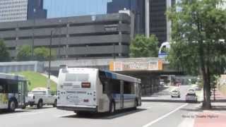 Buses in Charlotte NC [upl. by Eatnoled]