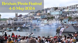 Brixham Pirate Festival 46 May 2024 [upl. by Carlos493]