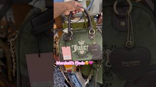 MARSHALLS FINDS juicycouture stevemadden handbags explore [upl. by Frederique587]