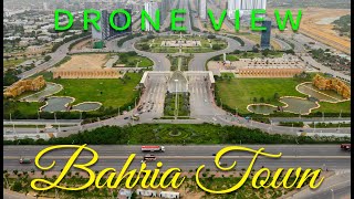 Bahria Town Karachi Drone View 2023 [upl. by Regnig]