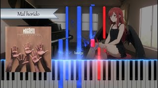 Mal herido Magneto Piano [upl. by Ruvolo]