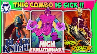 THIS IS INSANE  DECK HIGH EVO BLACK KNIGHT  MARVEL SNAP [upl. by Giovanna]