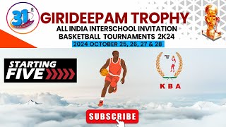 Girideepam All India Interschool Basketball Tournament Finals [upl. by Youngran]