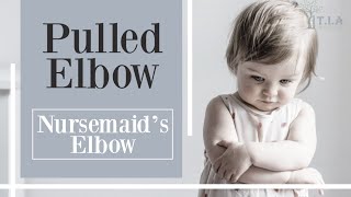 Nursemaids Elbow  Pulled Elbow In Children [upl. by Ballman]