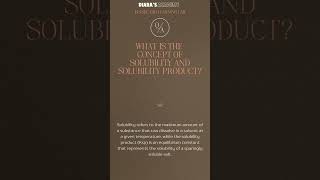 What is the Concept of Solubility and Solubility Product Diarasacademy [upl. by Neliac]