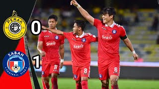 HIGHLIGHT  PERAK FC 0  1 SABAH FC  LIGA SUPER 2023 [upl. by Yreffej252]