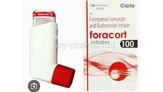 Foracort Inhaler 100 Formoterol Fumarate and Budesonide Inhaler [upl. by Cock88]