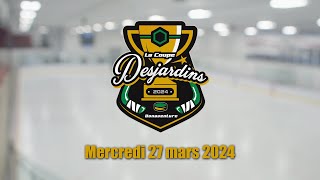 Coupe Desjardins à Bonaventure Mercredi 27 mars 2024 [upl. by Nolat]