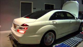 Mercedes Benz S550 ECU Dyno Tune Results CA91 [upl. by Adiel]