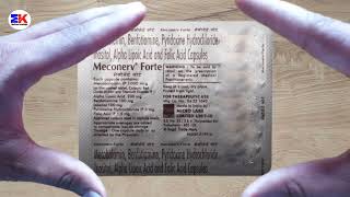 Meconerv Forte Tablet  Meconerv Forte Tablet Uses  Meconerv Forte Tablet Use Benefit Dosage Review [upl. by Tuesday]