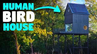 A birdhousestyle tiny house in Arnhem Netherlands [upl. by Avihs]