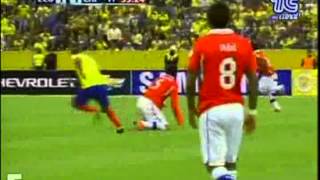 Ecuador 3  Chile 1 Eliminatorias Sudamericanas 2014 [upl. by Koenig]